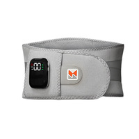 Coussinets chauffants lombaires USB Coussin chauffant pour le dos Massage par vibration pour le soulagement de la douleur au bas du dos Ceinture chauffante Support de taille chaud