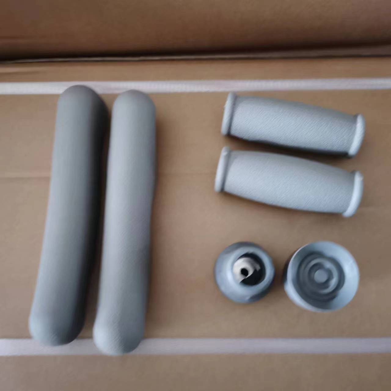 Versión de goma gris