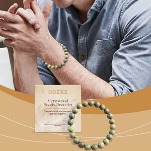 Hoexe verde sandalo pregiato braccialetto di perline elegante portatile di nicchia Design di tendenza di tendenza accessorio di bell'aspetto - Product Image 2