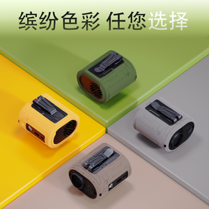 Yixuan Quạt đeo được Mini Mini <span class=keywords><strong>USB</strong></span> treo eo điều hòa không khí cầm tay mạnh mẽ chạy bằng gió - Product Image 5