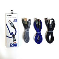 kabel Data tipe-c, kabel pengisian daya USB mikro, nilon, Zinc Alloy, kabel Data tembaga murni untuk Iphone