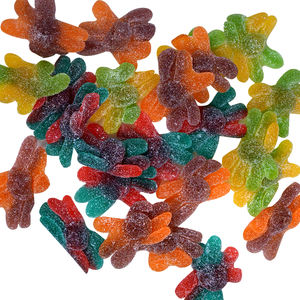 एमोस गुम्मीज सांप जेली कैंडी मिश्रित फल स्वाद सॉवर ऑक्टोपस आकार की गमी कैंडी - Product Image 4