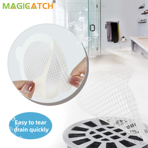 Magicatch Confezione da 10 Coperchi per Scarichi Durevoli a 16 Maglie, Ecologici, Monouso, Anti-insetti, Impermeabili con Adesivo per Scarichi e Lavelli - Product Image 5