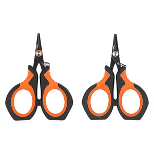 पेशेवर निर्माण सस्ती ब्राएडेड मछली पकड़ने लाइन कैंची मोनो फ्लोरोकार्बन लाइन कटर मछली काटने कैंची - Product Image 6