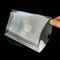 Vente en gros Boîtes à oreiller en plastique PET transparent imprimées sur mesure PVC transparent pour crème contour des yeux rouge à lèvres parfum huiles essentielles