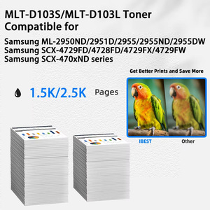 Cartucho de Tóner IBEST Compatible con Samsung <span class=keywords><strong>MLT</strong></span>-D103S <span class=keywords><strong>MLT</strong></span> <span class=keywords><strong>D103L</strong></span>, Compatible con Samsung ML-2950ND 2951D 2955 SCX-4729FD 4728FD - Product Image 2