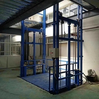 W 500kg Hydraulischer Ladelift aufzug Erhöhter Ladelift Kleine Plattform Erhöhter Ladelift Kleines Plattform lager