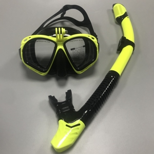 Bestseller Tauchermaske aus Gehärtetem Glas Taucherbrille Schnorchelmasken-<span class=keywords><strong>Set</strong></span> - Product Image 4