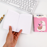 Carnet de notes personnalisé avec reliure cousue, carnet de composition professionnel personnalisé, petit carnet de notes avec reliure cousue A7