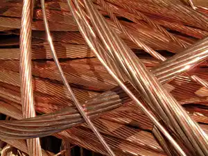 Molino rojo de alta calidad-chatarra de alambre de cobre de alta pureza de cobre de bayas 99.99% con precio al por mayor