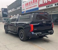 Auvent de camion pickupk 4X4 personnalisable pour GWM Cannon Alpha 2025 toyota tundra 5.5ft 6.5ft aluminium Topper avec vitres