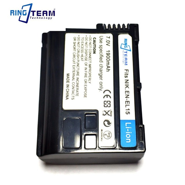 Hot Sale EN-EL15 Rechargeable Li-Ion Battery for Nikon D500 D600 D610 D750 D800 D800E D810 D810A D7000 D7100 D7200 Cameras
