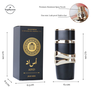 Sophyzen cao cấp 100ml người đàn ông EDP Eau de Parfum vani hổ phách gỗ đàn hương gỗ truyền cảm hứng cho nam giới lâu dài chai xịt nước hoa - Product Image 2