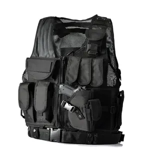 Yakeda Lichtgewicht Colete Tatico Security Duty Vest Training Mesh Tactisch Vest