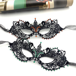 जोड़ों के लिए महिलाओं धातु स्फटिक वेनिस बहाना मुखौटा सुंदर पार्टी शाम प्रोम गेंद मुखौटा - Product Image 3