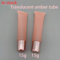 Tube de rouge à lèvres vide en plastique souple D13 de petit diamètre, emballage cosmétique, conteneur vide pour brillant à lèvres