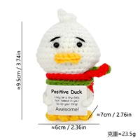 Cadeau de Thanksgiving : Lapin en Crochet Fait Main Écologique, Mignon et Amusant, pour un Soutien Émotionnel et Inspirant