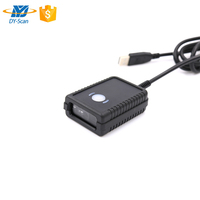 Escáner de código de barras de montaje fijo IP42 Industrial Lector de código de barras portátil de alta sensibilidad con velocidad de escaneo de 300 Nuevo escaneo de código de barras portátil