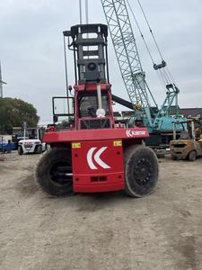 Montacargas Diésel Usado Kalmar de 42 Toneladas, Mástil de 2 Etapas, Todoterreno, Marca Japonesa, Motor Volvo, Operación Sentado, 121kw, Altura de Elevación de Horquillas - Product Image 5