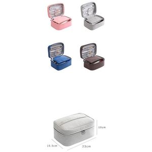 Trousse de maquillage personnalisée d'usine, trousse de toilette de voyage, sac de rangement professionnel pour maquillage, ensemble de sacs avec séparateurs ajustables - Product Image 2