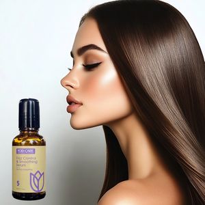 Sérum capillaire anti-frisottis 100% biologique YOGI CARE, aromathérapie, sérum capillaire lissant, grossiste - Product Image 1