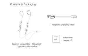 TRN BT3XS ไร้สายโมดูลบลูทูธ 0.75/0.78/MMCX/SPIN หูฟังสําหรับ BLON BL03 จันทร์ KZ ZSN PRO TANGZU <span class=keywords><strong>Rinko</strong></span> SE535 - Product Image 5
