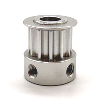 Poulie de distribution en aluminium personnalisable OEM/ODM GT2 16T, alésage 5 mm, largeur de courroie 6 mm pour imprimante 3D, pièces de haute précision pour axe Z