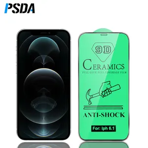 PSDA Kính Cường Lực Mềm Gốm 9D Cho Huawei Y5 Y6 Y7 Y9 Prime P Smart 2019 2018 Nova Phim Bảo Vệ Màn Hình