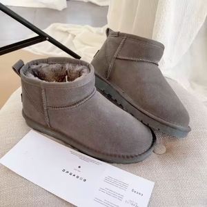 Bottes de neige de luxe de haute qualité pour femmes, chaudes, douces, confortables, de marque classique, en coton, imperméables - Product Image 2