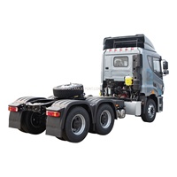 Tangki Bahan Bakar Baru 500L Paduan Aluminium H9 Setir Kanan Lantai Tinggi Truk Traktor Diesel 6x4 Euro 6 Suspensi Udara