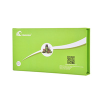 Scatola di Carta Personalizzata con Chiusura Magnetica a Libro per Cosmetici, Rivestita in Spugna, Materiali Riciclati, Stampa Offset per