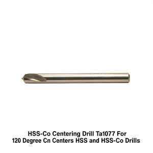 Broca de Centrado HSS-Co Ttake TA1077 para Centros de 120 Grados, Brocas HSS y HSS-Co - Product Image 2