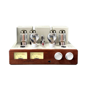 Superventas KT88 Push-pull 56W Amplificador <span class=keywords><strong>de</strong></span> tubo Hi-fi Hogar Receptor <span class=keywords><strong>de</strong></span> audio profesional Karaoke Metal dorado Sonido <span class=keywords><strong>de</strong></span> alta fidelidad - Product Image 1