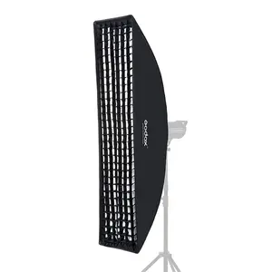 Godox 35x160cm Strip Beehive Honeycomb Grid Softbox for Photo Strobe Studio Flash Softbox Bowens Mount