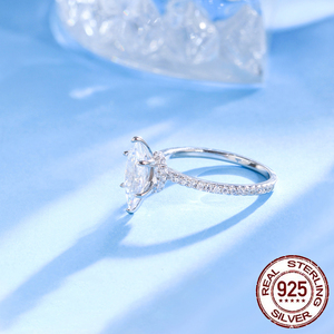 <span class=keywords><strong>Bague</strong></span> <span class=keywords><strong>de</strong></span> <span class=keywords><strong>fiançailles</strong></span> minimaliste tendance, bijoux fins, <span class=keywords><strong>argent</strong></span> sterling S925, magnifiques bagues <span class=keywords><strong>de</strong></span> mariage <span class=keywords><strong>en</strong></span> zircone cubique pour femmes - Product Image 6