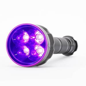 <strong>Alonefire</strong> SV44 4x395nm Led 20w High Quality UV Flashlight Ultraviolet Curing Money Urine Stain Scorpion Bed Bug Detection Light - Product Image 2