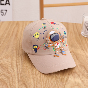 Gorras Infantiles con Parche de <span class=keywords><strong>Astronauta</strong></span> Creativo al por Mayor, Visera para el Sol, para Viajes y Paseos, Gorras Nuevas para Niños de 1 a 5 Años, Gorras para Bebés - Product Image 4