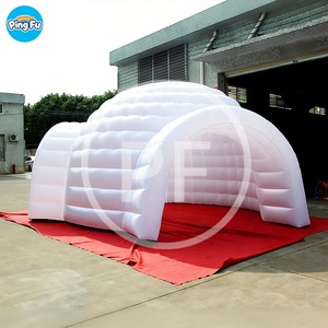 Tienda de campaña con cúpula inflable para fiesta de eventos, impermeable, club nocturno, carpa iglú inflable con luz LED, carpa Gigante inflable - Product Image 2