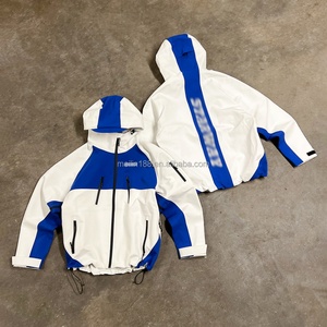 Custom Nylon Design <b>Jackets</b> <b>Pullover</b> Waterproof Windproof Nylon Hoodie Outdoor Wear Zipper Coat Windbreaker <b>Jackets</b> <b>Men</b> - Product Image 1