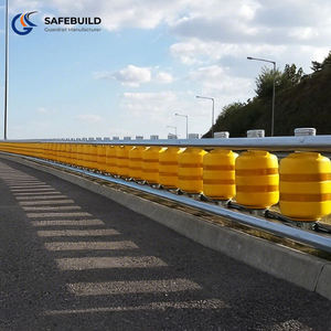 Дорожный барьер-роллер из полиуретана, соответствующий стандартам FHWA, для опасных участков автомагистралей - Product Image 3