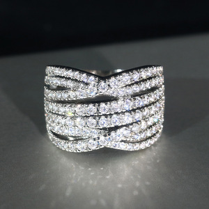 Anello con design a croce per donna, stile geometrico semplice, anello da indossare tutti i giorni - Product Image 6