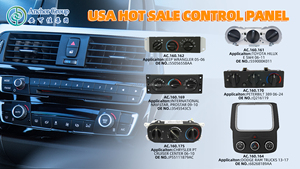 Panel de Control de Aire Acondicionado de 12V AC.160.047 OE 1J0819157G 1J0819157G, Piezas de Aire Acondicionado para Automóviles VW PASSAT B5/LINGYU/<span class=keywords><strong>BORA</strong></span>/GOLF - Product Image 2