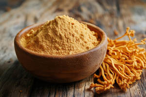 High Purity Cordyceps Militaris <b>Extract</b> Powder Natural Mushroom <b>Extract</b> Bulk Supplier for Capsule Herbal Product Manufacturing - Product Image 2