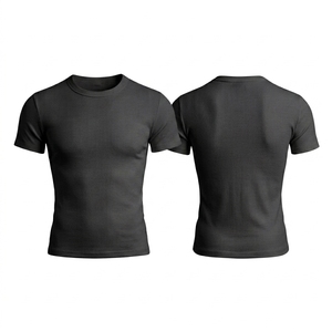 T-Shirt da Uomo in Cotone di Alta Qualità, Aderente, a Maniche Corte, con Collo Rotondo, Casual e Traspirante - Product Image 1