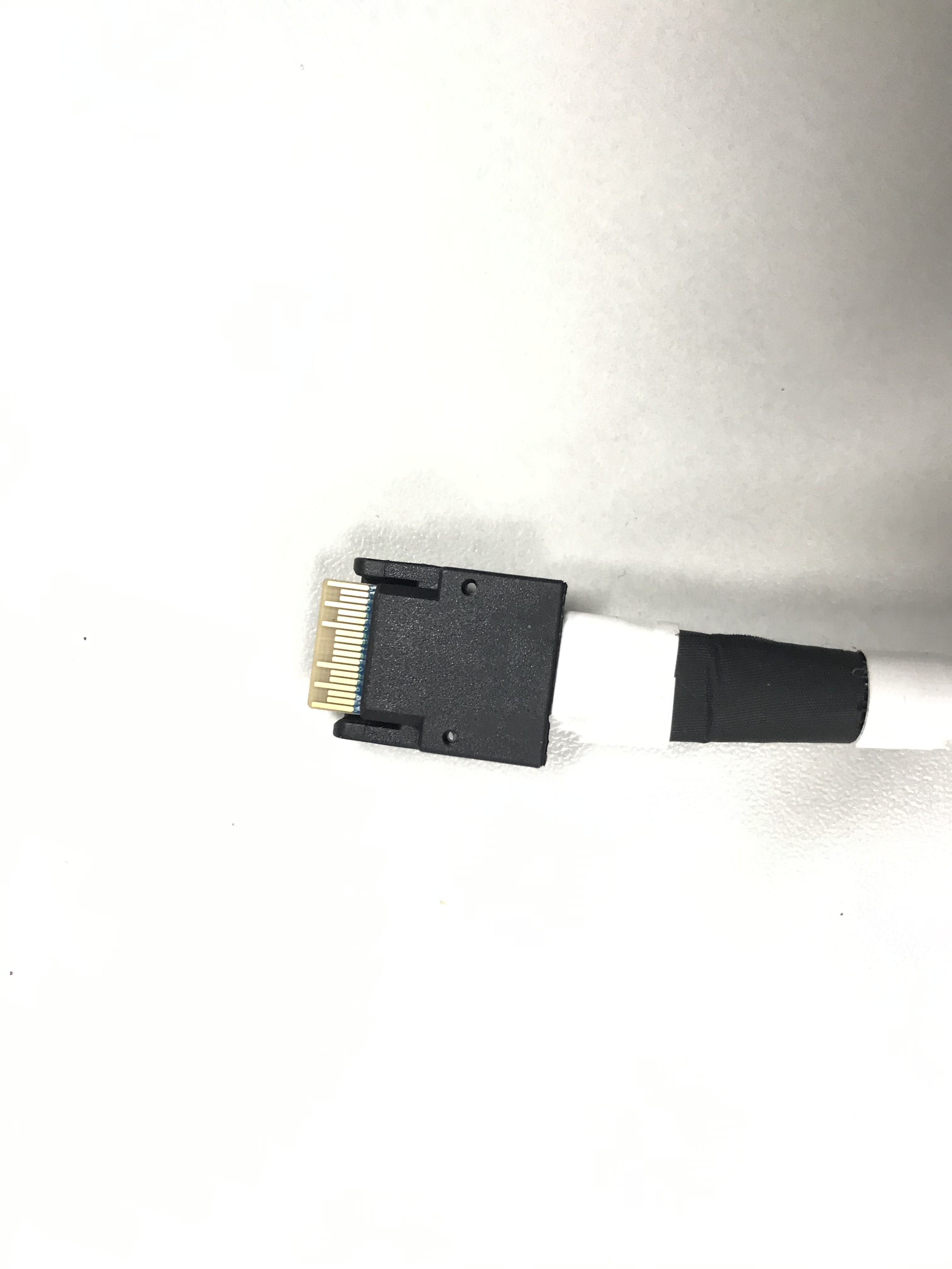 HONPNK New 90 Degree Multi-Angle Slim SAS 8654 4i to SFF-8654 4i MINI SAS Server Cable