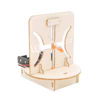 Kit de Modélisation Mécanique en Bois Wincent DIY, Modèle à Liaisons Mécaniques Motorisé, Expérience Scientifique STEM, Jouet Éducatif, Cadeau de Physique