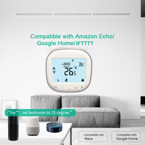 <span class=keywords><strong>Termostato</strong></span> Digitale <span class=keywords><strong>Wireless</strong></span> WiFi con Alexa per Riscaldamento Elettrico a Pavimento, Materiale ABS, Programmabile 5+2 Settimane, Precisione 0.5°C - Product Image 5