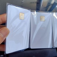 RUIXINRFID Sle5528 4428 Weiße PVC Kontaktlose Tintenstrahl-Bedruckte RFID Smart Card Wasserdicht Blanko für Hotelgebrauch