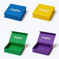 Boîte d'emballage personnalisée de qualité supérieure, boîte noire personnalisée, boîte d'emballage rigide en carton pour bougies de luxe, boîte cadeau magnétique