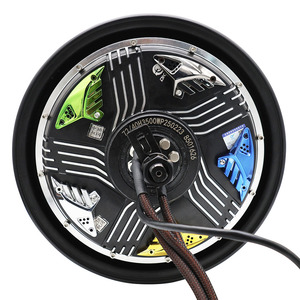 มอเตอร์ไร้แปรงถ่าน DKYS 72V 12'40H3500WP เหมาะสำหรับมอเตอร์รถจักรยานยนต์ประหยัดพลังงาน ห้าสี 12'40H3500WP แม่เหล็ก D - Product Image 2